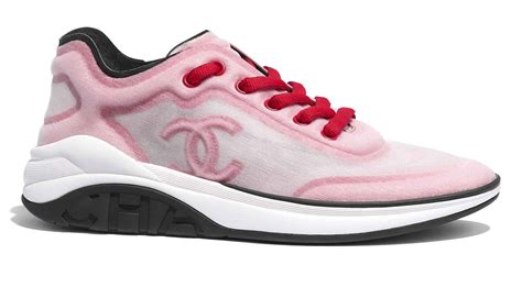 scarpe chanel rosa|Chanel sneakers for girls.